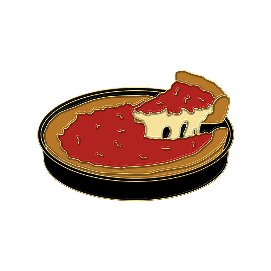 Boring Deep Dish Pizza Ball Marker