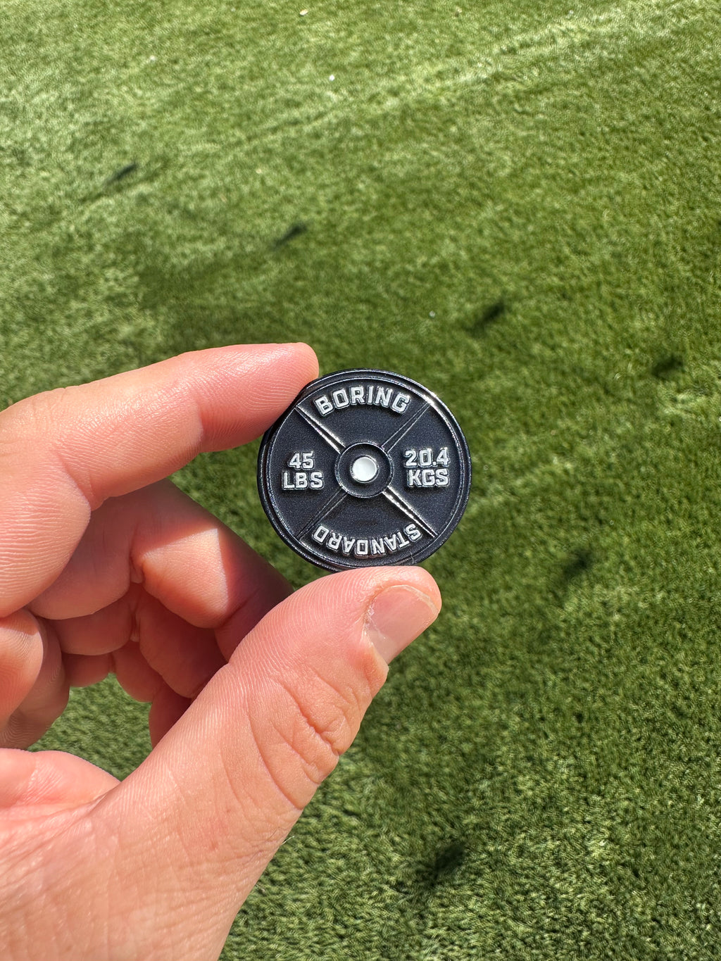 Boring Weight Plate