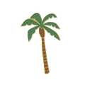 Boring Palm Tree