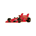 Boring Race Car Red