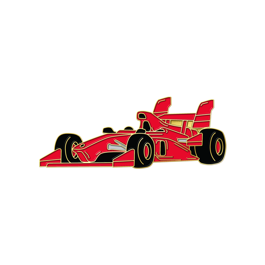 Boring Race Car Red