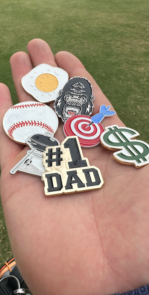 #1 Dad Ball Marker