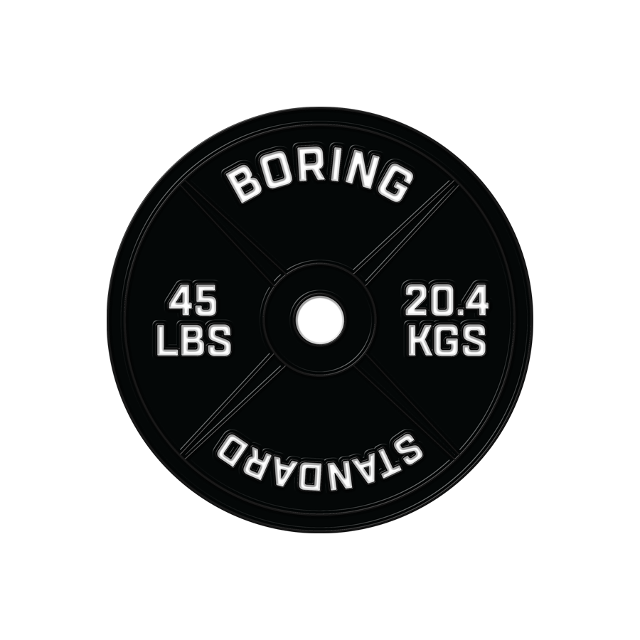 Boring Weight Plate